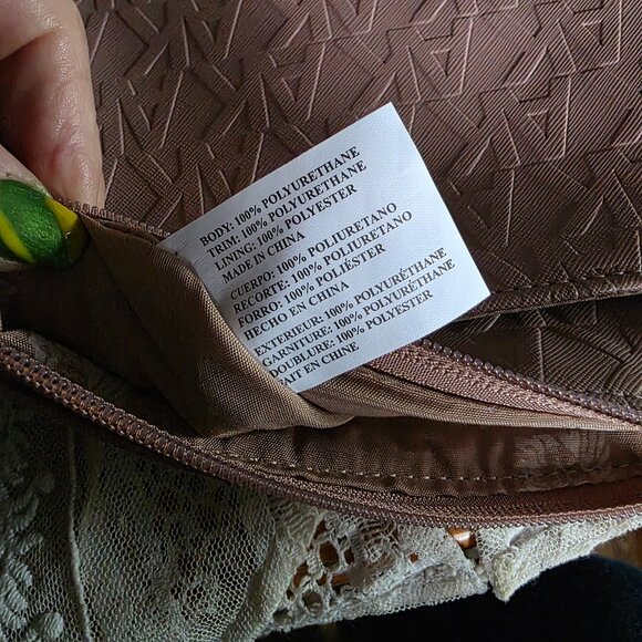 NWOT ANN KLEIN Blush Pink 9 x 7" Wristlet/Pouch/Purse Bag - Picture 5 of 5